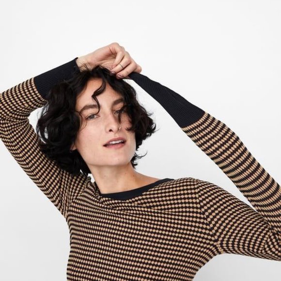 Zara Tops - Zara Knit Collection Pullover Top Sweater